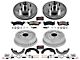 PowerStop Z23 Evolution Sport Brake Rotor, Drum and Pad Kit; Front and Rear (70-73 Firebird)