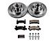 PowerStop Z23 Evolution Sport Brake Rotor and Pad Kit; Front (82-92 Firebird w/o Performance Package)