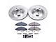 PowerStop Z23 Evolution Sport Brake Rotor and Pad Kit; Front (98-02 Firebird)