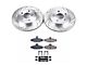 PowerStop Z23 Evolution Sport Brake Rotor and Pad Kit; Rear (93-97 Firebird w/ Rear Disc Brakes)