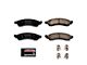 PowerStop Z23 Evolution Sport Carbon-Fiber Ceramic Brake Pads; Front Pair (88-92 Firebird w/ Performance Package)