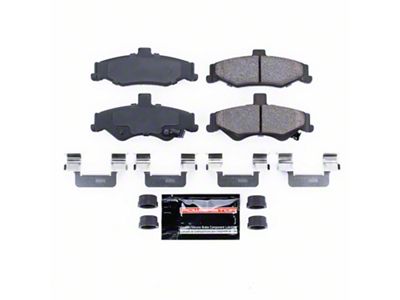 PowerStop Z23 Evolution Sport Carbon-Fiber Ceramic Brake Pads; Rear Pair (98-02 Firebird)