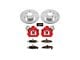 PowerStop Z26 Street Warrior Brake Rotor, Pad and Caliper Kit; Rear (93-97 Firebird w/ Rear Disc Brakes)