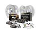 PowerStop Z36 Extreme Truck and Tow Brake Rotor, Drum and Pad Kit; Front and Rear (82-83 Firebird w/ Rear Drum Brakes)