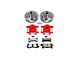 PowerStop Z36 Extreme Truck and Tow Brake Rotor, Pad and Caliper Kit; Front (82-92 Firebird w/o Performance Package)