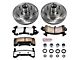 PowerStop Z36 Extreme Truck and Tow Brake Rotor and Pad Kit; Front (82-92 Firebird w/o Performance Package)