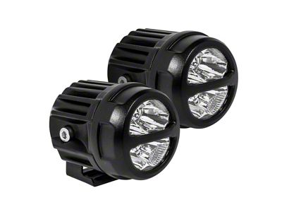 Pro Comp 2x2 Round LED Lights; Spot Beam (Universal; Some Adaptation May Be Required)