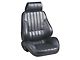 Procar Rally Series 1000 Reclining Seat; Black; Driver Side (Universal; Some Adaptation May Be Required)