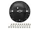 Proform Aluminum Rear Differential Cover with Chevy Bowtie; Black Crinkle (Universal; Some Adaptation May Be Required)