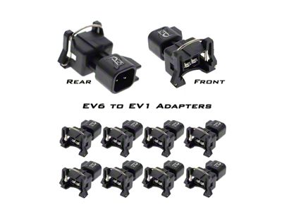 Performance Systems Integration LS Swap EV6 Harness to EV1 Injector Adapters; Set of 8