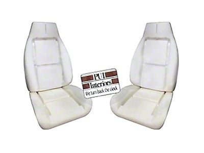 PUI Camaro High-Back Bucket Std Seat Foam W/ Wire, 82-92