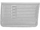 PUI Chevelle Door Panels, Front, Standard, 4-Door Sedan & Wagon, 1967