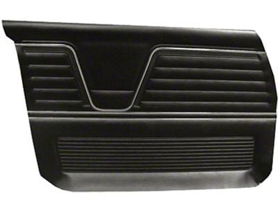 PUI Chevelle Front Door Panels, 2-Door Sedan Unassembled, 1969 (Chevelle 300 Deluxe, Sedan, Two-Door)