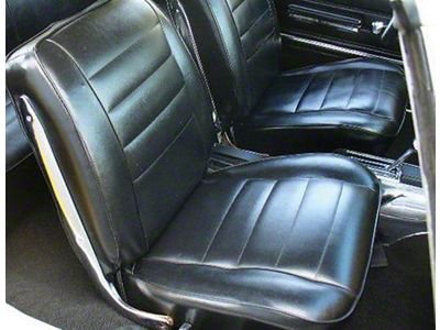 PUI Chevelle Front Seat Covers, Bucket, Coupe & Convertible, 1965