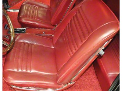 PUI Chevelle Front Seat Covers, Coupe, 1967