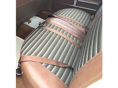 PUI Chevelle Rear Seat Covers, 4-Door, Second Row Wagon, 1964