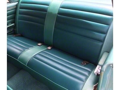 PUI Chevelle Rear Seat Covers, Bench, 4-Door Sedan, 1965