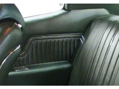 PUI Chevelle Rear Side Panels, Standard, Coupe, 1970-1972