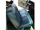 PUI Chevelle Seat Covers, Bench, Front, Coupe & Convertible, Jade Green, 1971