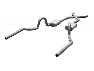 Pypes Crossmember-Back Exhaust System with X-Pipe (64-72 GTO, LeMans, Tempest)