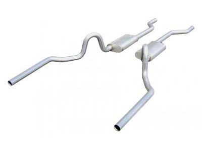 Pypes Street Pro Crossmember-Back Exhaust System (64-72 GTO, LeMans, Tempest)