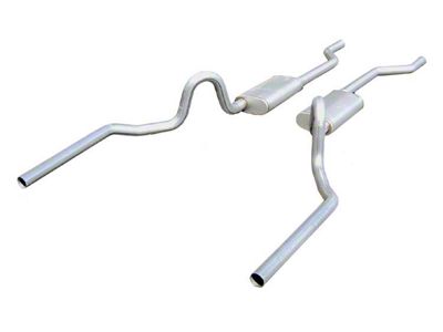 Pypes Turbo Pro Crossmember-Back Exhaust System with 14-Inch Muffler (64-72 GTO, LeMans, Tempest)