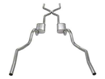 Pypes Violator Crossmember-Back Exhaust System with H-Pipe (64-72 GTO, LeMans, Tempest)