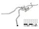 Pypes Street Pro Crossmember-Back Exhaust System with X-Pipe; Side Exit (63-66 C10)