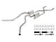 Pypes Turbo Pro Crossmember-Back Exhaust System with H-Pipe; Side Exit (63-66 C10)