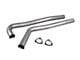 Pypes 2.50-Inch Exhaust Manifold Down-Pipes; 3-Bolt Flange (64-73 Chevelle)