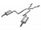 Pypes Crossmember-Back Exhaust System with Catalytic Converters and X-Pipe (75-80 Corvette C3)