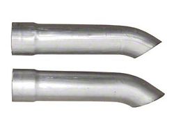 Pypes Downturn Exhaust Tips (Fits 2.50-Inch Tailpipe)