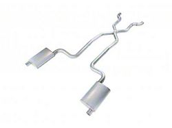 Pypes Race Pro Crossmember-Back Exhaust System with X-Pipe (68-73 Corvette C3)