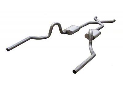 Pypes Crossmember-Back Exhaust System with X-Pipe (64-72 Cutlass)