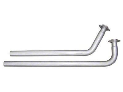 Pypes 2.50-Inch Exhaust Manifold Down-Pipes; 2-Bolt Style (78-88 Small Block V8 Monte Carlo)