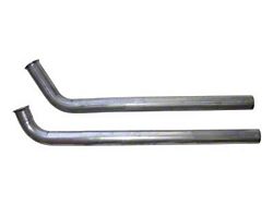 Pypes 2.50-Inch Exhaust Manifold Down-Pipes; 2-Bolt Style (68-72 GS 350, GS 400, GS 455)