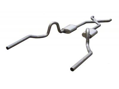 Pypes Street Pro Crossmember-Back Exhaust System with X-Pipe (64-72 Gran Sport, GS 350, GS 400, GS 455, Skylark)