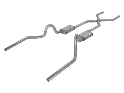 Pypes Violator Crossmember-Back Exhaust System with H-Pipe (64-72 Gran Sport, GS 350, GS 400, GS 455, Skylark)