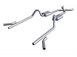 Pypes Turbo Pro Crossmember-Back Exhaust System with X-Pipe (55-57 V8 150 Hardtop, Sedan, 210 Hardtop, Sedan, Bel Air Hardtop, Sedan)