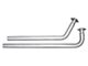 Pypes 2.50-Inch Exhaust Manifold Down-Pipes; 2-Bolt Style (78-87 Small Block V8 El Camino)