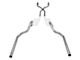 Pypes Crossmember-Back Exhaust System with H-Pipe; Rear Exit (78-87 El Camino)