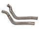 Pypes 2.50-Inch Exhaust Manifold Down-Pipes; 2-Bolt Style (66-70 Small Block V8 Fairlane)