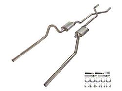 Pypes Crossmember-Back Exhaust System with X-Pipe (66-70 Fairlane)