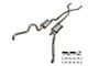 Pypes Violator Crossmember-Back Exhaust System with H-Pipe; Quarter Panel Exit (66-70 Fairlane)