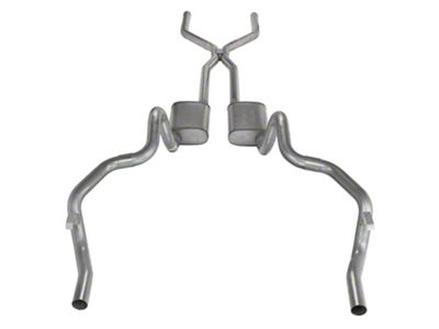 Pypes Crossmember-Back Exhaust System with H-Pipe (70-74 Firebird)