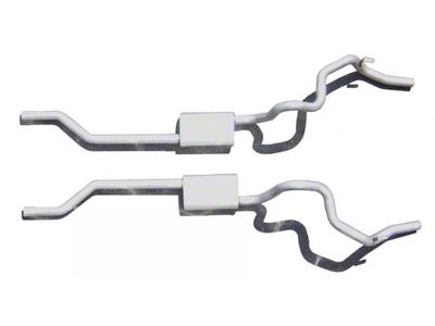 Pypes Crossmember-Back Exhaust System (70-74 Firebird)