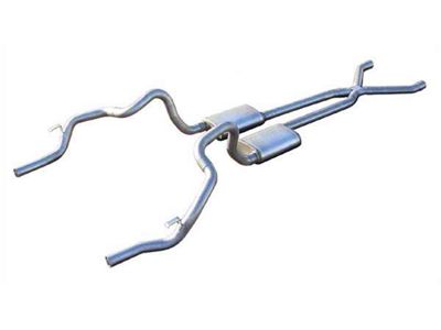 Pypes Crossmember-Back Exhaust System with X-Pipe (70-74 Firebird)