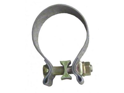 Pypes Exhaust Band Clamp; 2.25-Inch