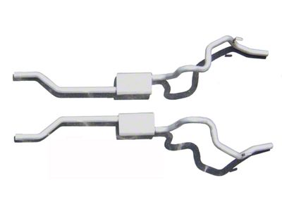 Pypes Race Pro Crossmember-Back Exhaust System (70-74 Firebird)