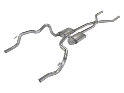 Pypes Turbo Pro Crossmember-Back Exhaust System with H-Pipe (70-74 Firebird)